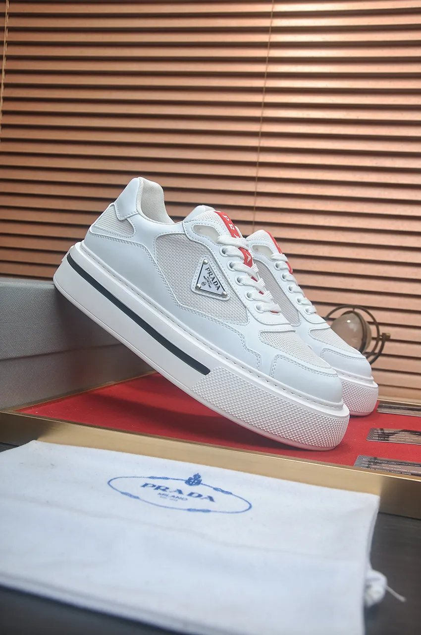 Men's shoes 💰580💶【PRADA】Top original, new season, high quality original goods, top imported calfskin with original imported glue, imported cowhide inside with original cowhide feet, original outsole! Quality guaranteed! Code 38-45 (45 customized)